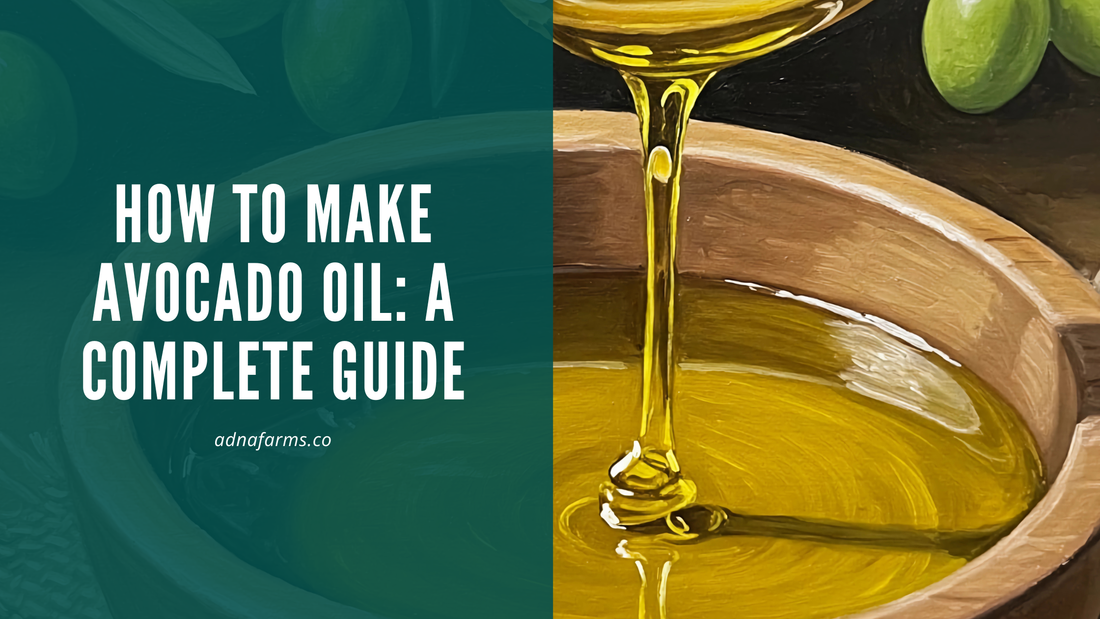 How to Make Avocado Oil: A Complete Guide